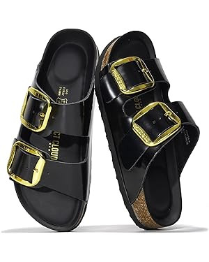 Project Cloud Genuine Leather Flat Sandals for Women 2025 Comfortable Beach Essentials Womens San... | Amazon (US)