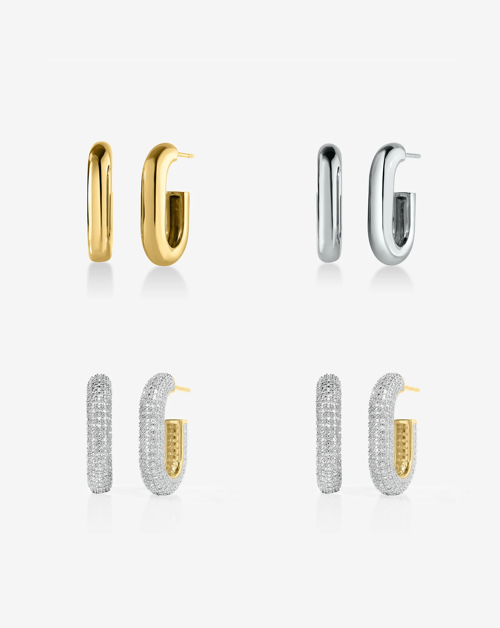 Multiway Cloud Link Earrings | Ring Concierge