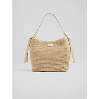 Isabella Natural Raffia Bag Ivory, Ivory | L.K. Bennett (UK)