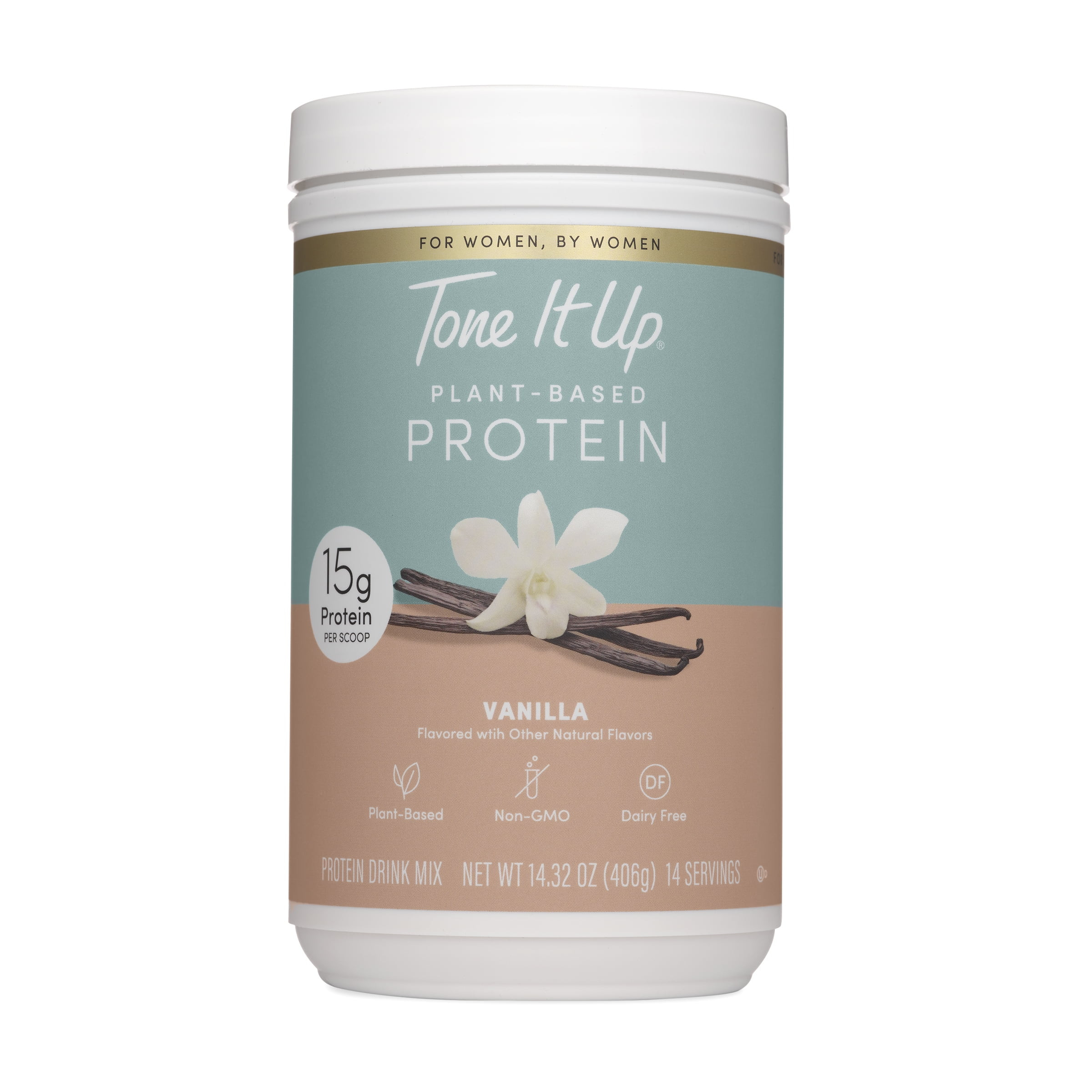 Tone It Up Plant Based Protein Powder, Vanilla, 14 Servings | Walmart (US)