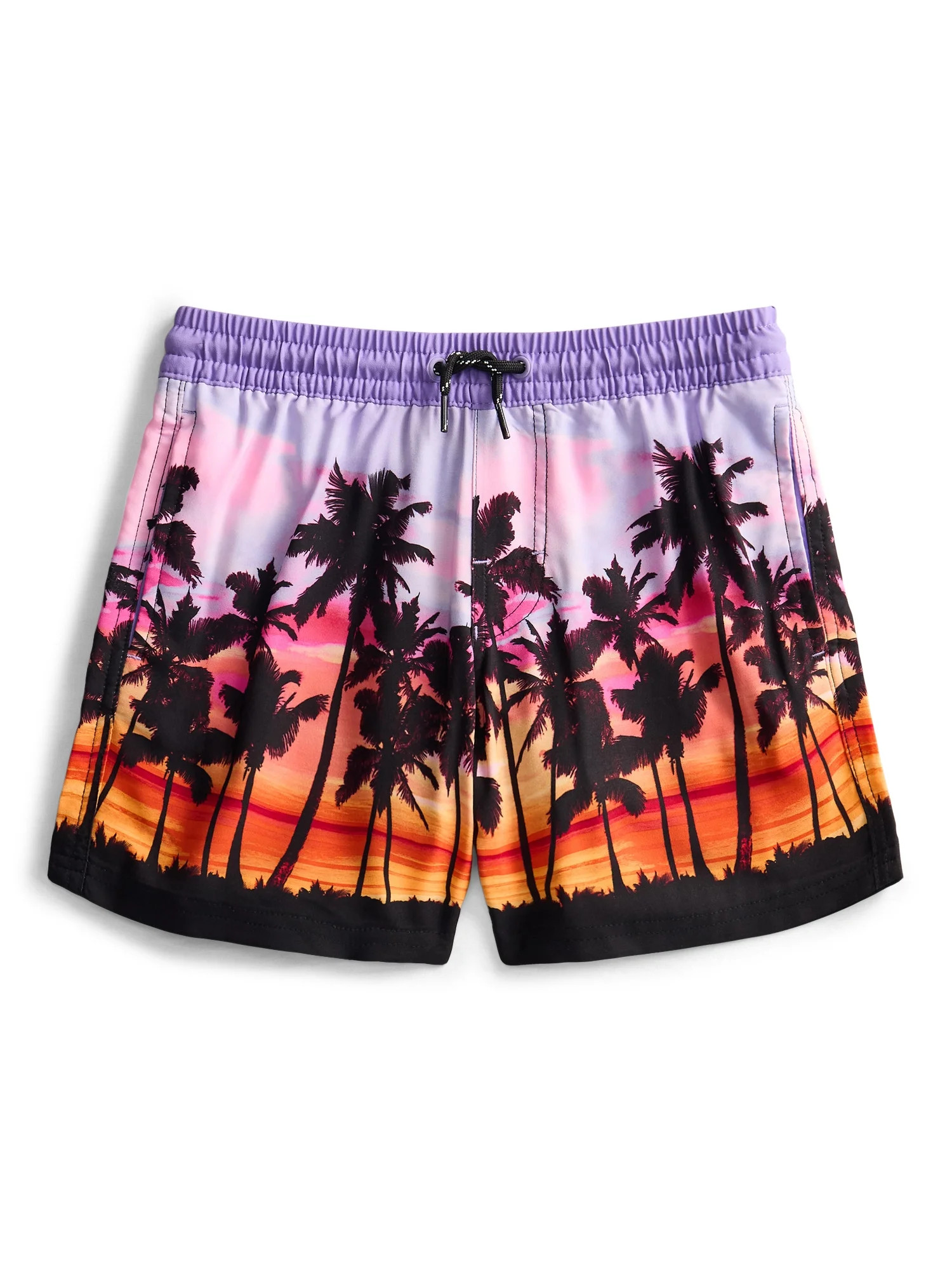 Weekend Academy Boys Printed Swim Trunks, Sizes 6-18 & Husky | Walmart (US)