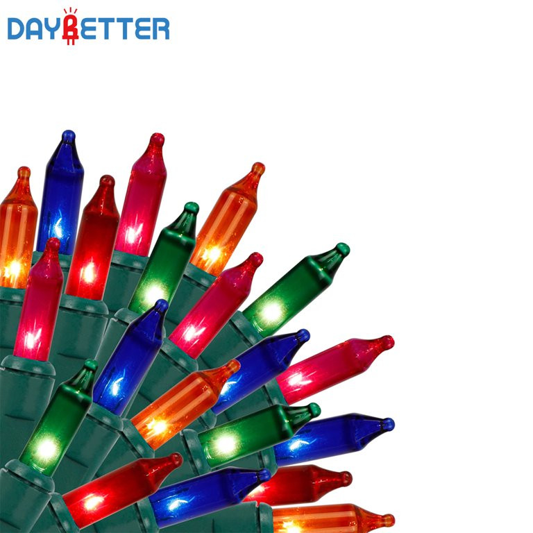 DAYBETTER Christmas String Lights, 16.4ft with 50 Count Mini Lights for Indoor and Outdoor,  Chr... | Walmart (US)