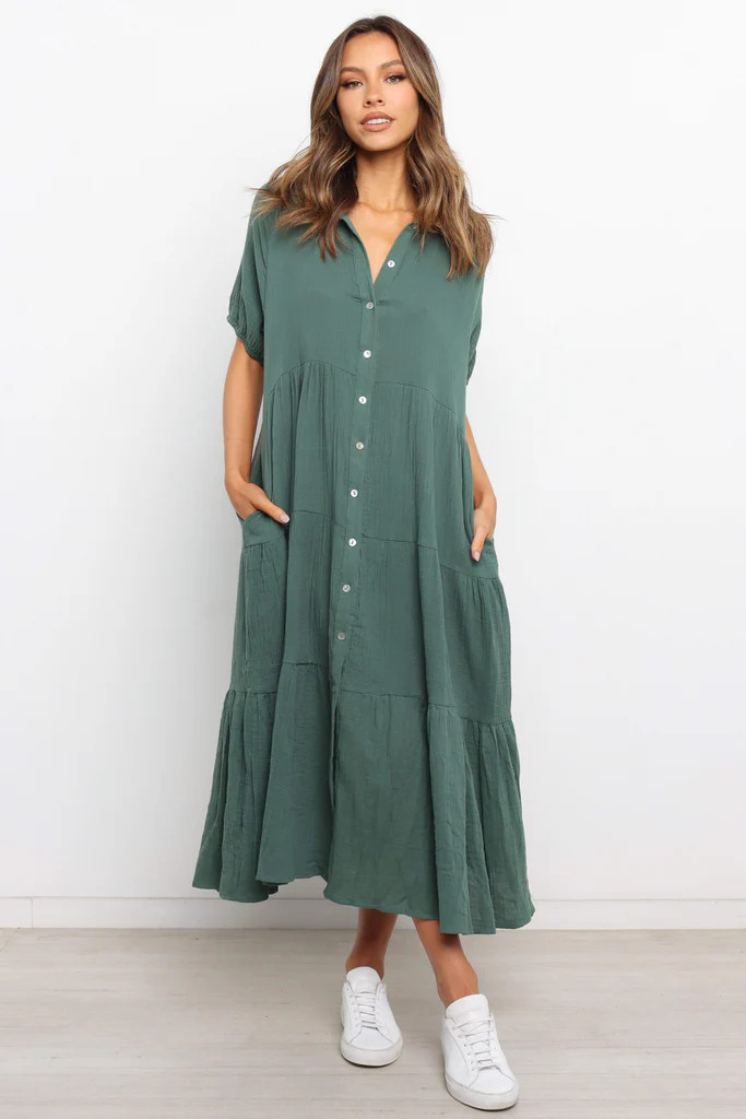Wabash Dress - Emerald | Petal & Pup (US)