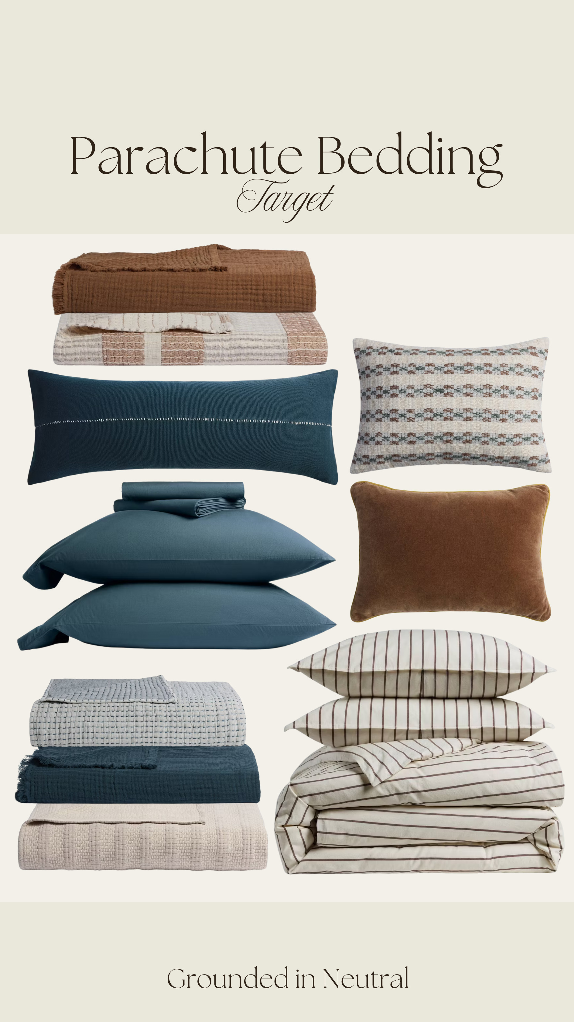 Loving this Parachute bedding at @Target The tones are perfect. 🤎

Target bedding, bedding inspo

#LTKHome #LTKSaleAlert
