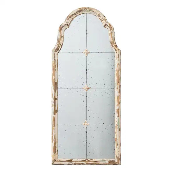 Antique Wooden Framed Wall Mirror - 4' - Bed Bath & Beyond - 39197819 | Bed Bath & Beyond