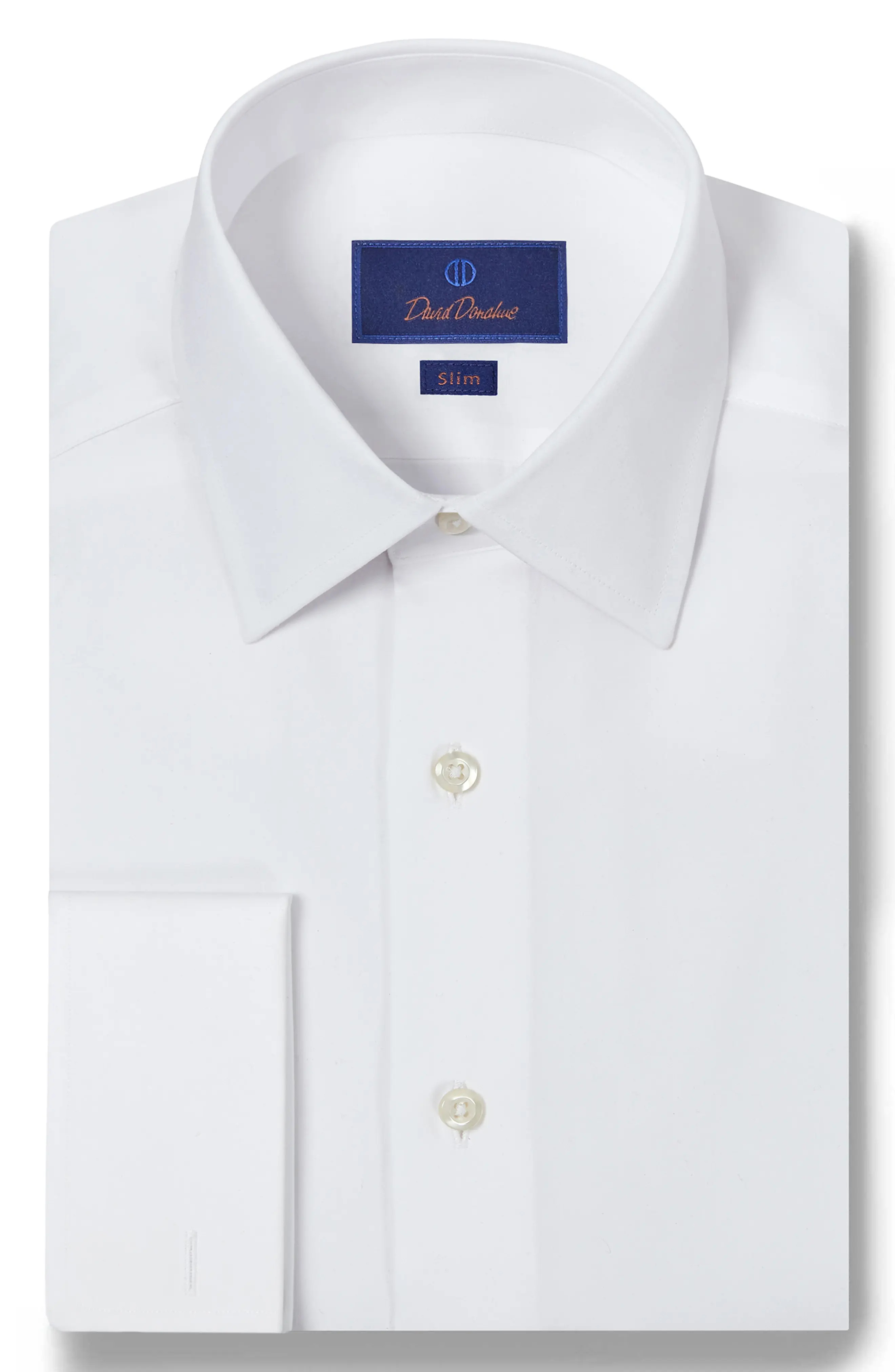 Slim Fit French Cuff Cotton Broadcloth Dress Shirt (Men) | Nordstrom | Nordstrom