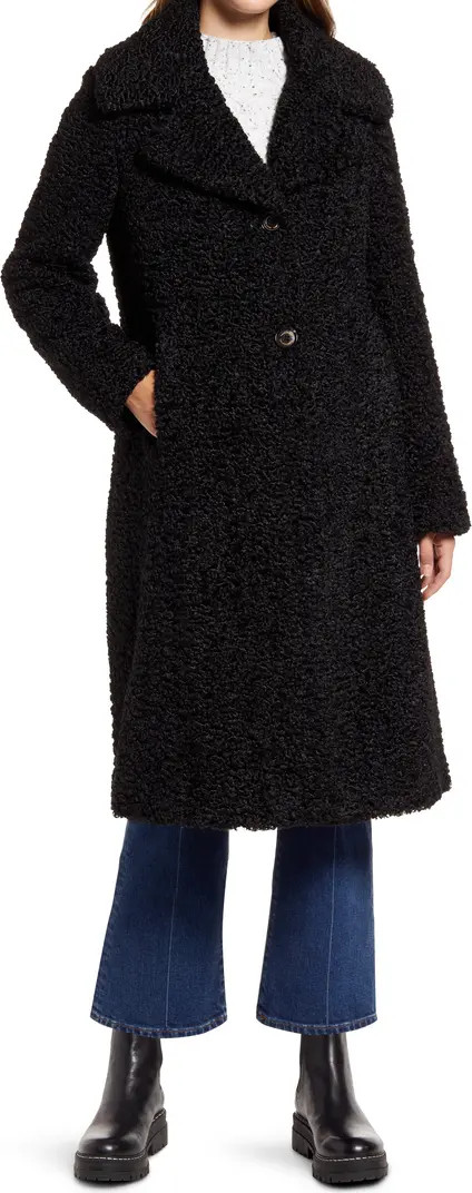 Faux Shearling Coat | Nordstrom