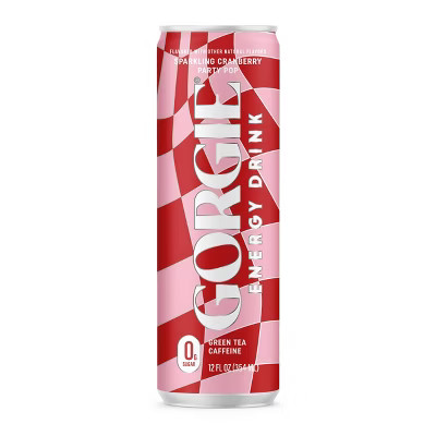Gorgie Cranberry Party Pop Energy Drink - 12 fl oz | Target