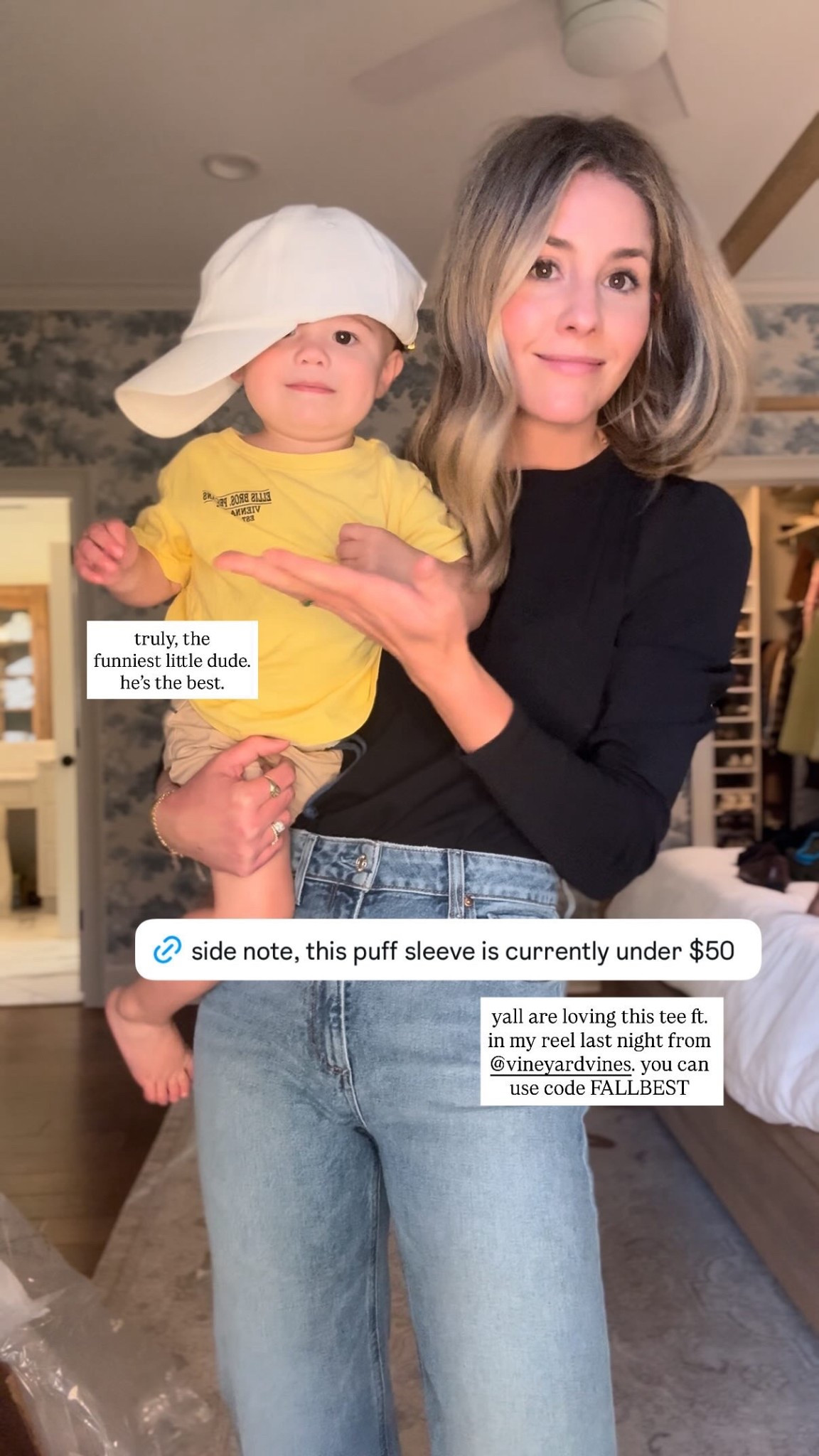 this Vineyard Vines puff sleeve is the perfect long sleeve to pair with jeans or skirts this season! currently under $50, you can use code FALLBEST to save.✨ wearing size small top!

#LTKSeasonal #LTKFindsUnder50 #LTKStyleTip