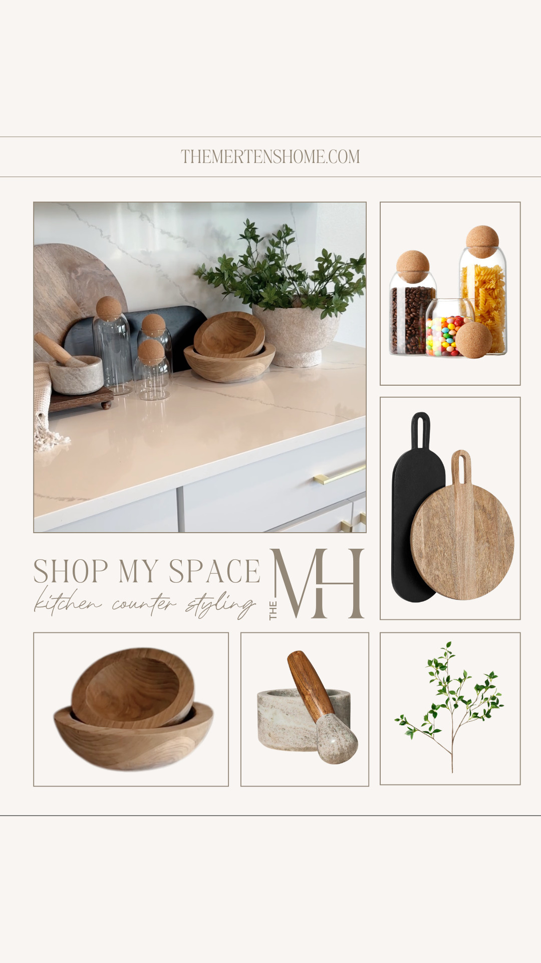 Shop my kitchen counter styling with pieces that are both useful and decorative, making the space feel clean, intentional, and pulled together. 

 #LTKHome