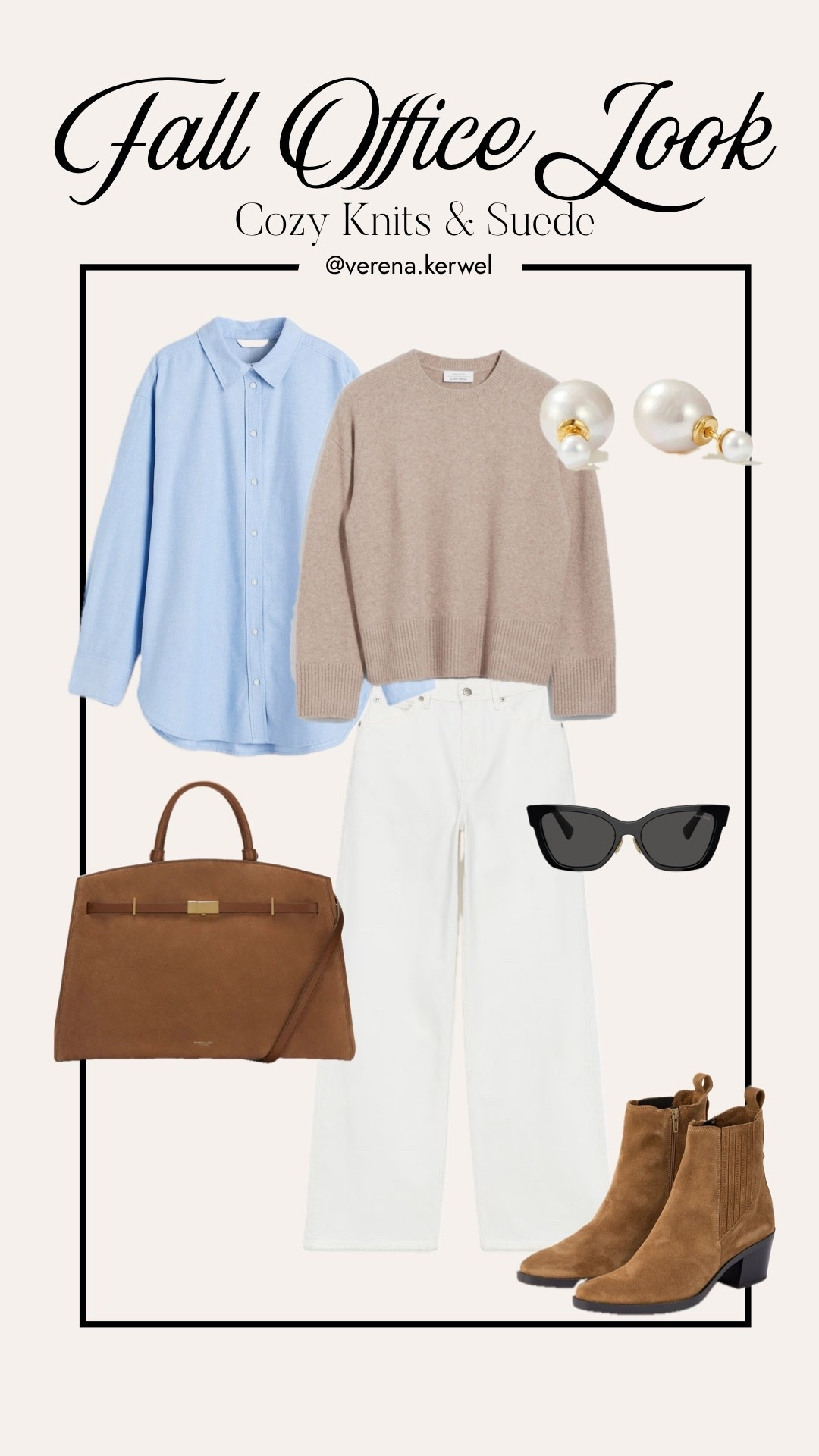 Fall Office Look with cozy knit Crew neck Sweater & Suede 🍄‍🟫🩵

#LTKdeutschland #LTKeurope #LTKautumn