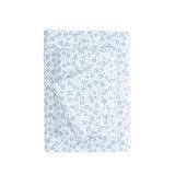 Mainstays Super Soft Brushed Microfiber Bed Sheet Set, Light Blue Leaves, Twin-XL, 3 Piece | Walmart (US)