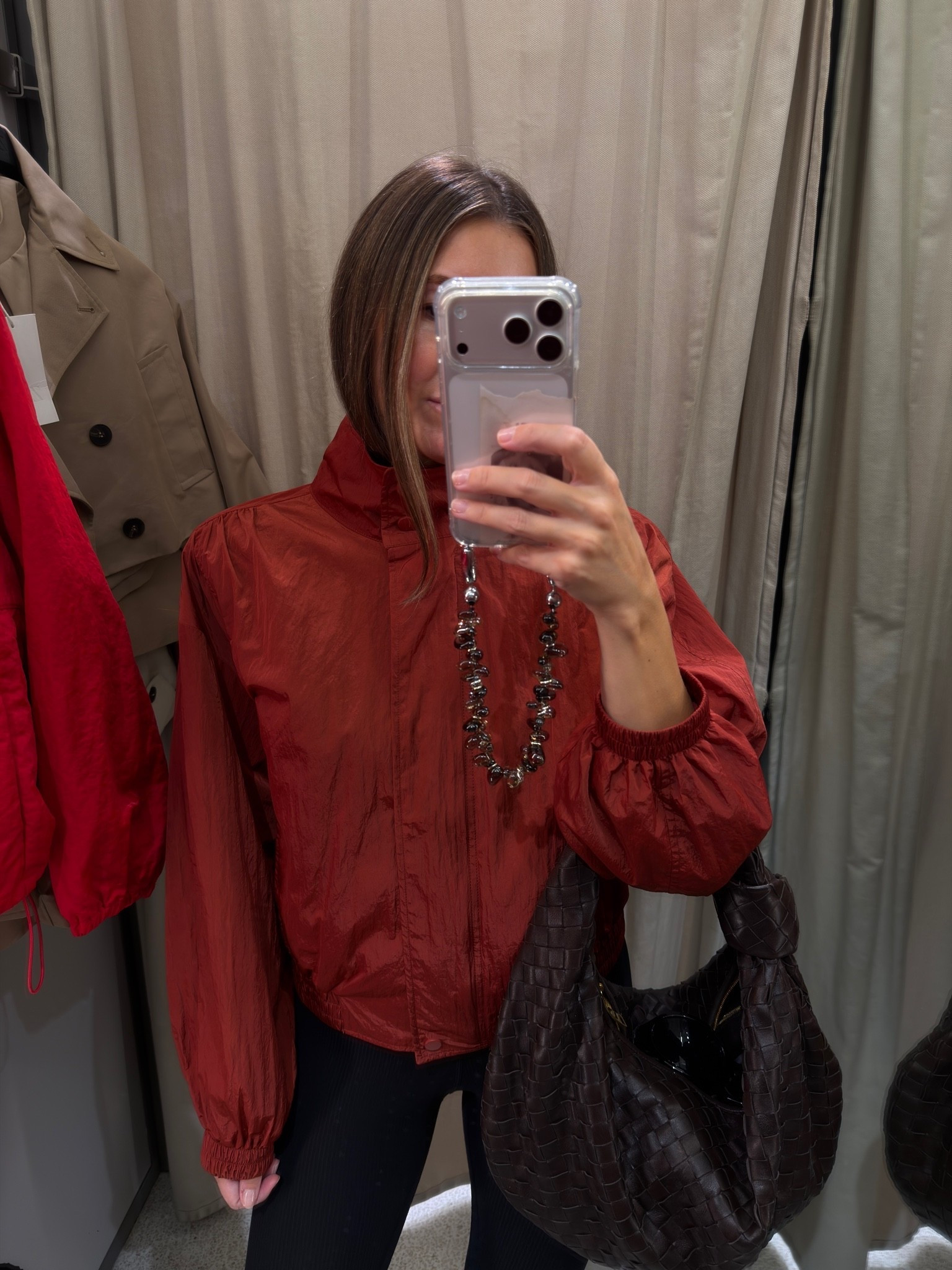 Cute Zara jacket, wearing a medium