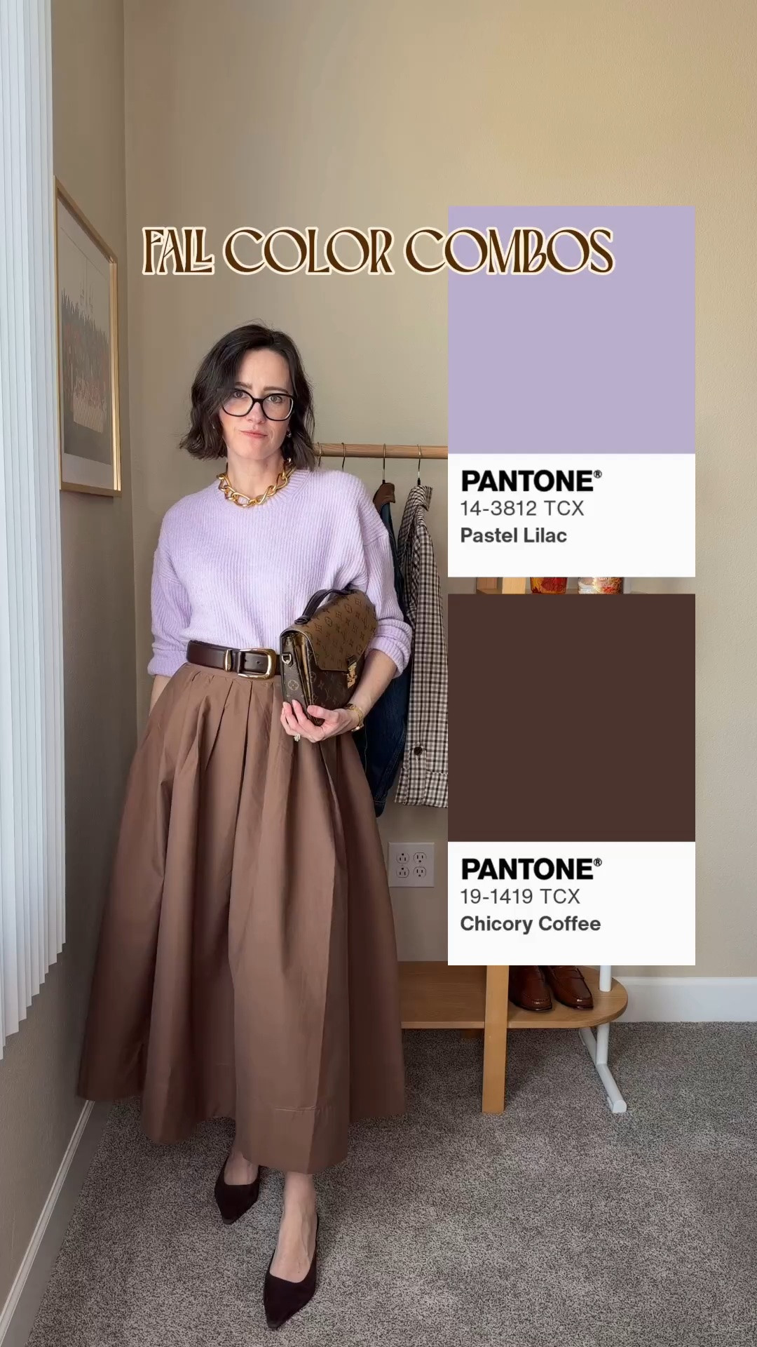 Lavender and brown just might be my go-to color combo this fall 💜🤎 I think they’re so pretty together!

#LTKgrwm #LTKootd #LTKSeasonal