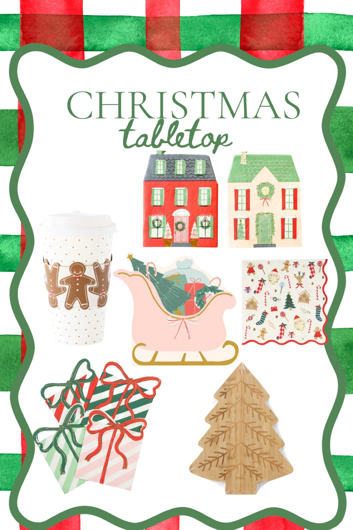 Get your Christmas tabletop ready with these plates and cups! 

Christmas, Christmas plates, Christmas cups, Christmas napkins, my minds eyes, cyber week 

#LTKhome #LTKsalealert #LTKHoliday