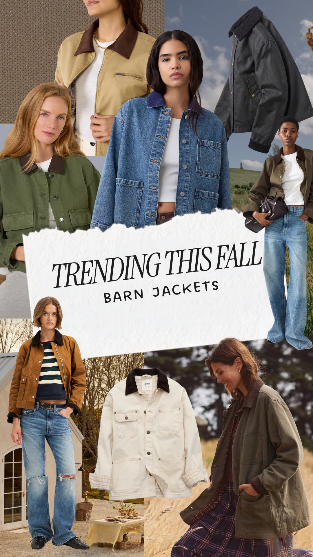 Trending This Fall: Barn Jackets  

 