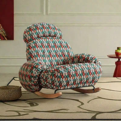 Retro Cute Rocking Chair Rocking Chair | Wayfair North America