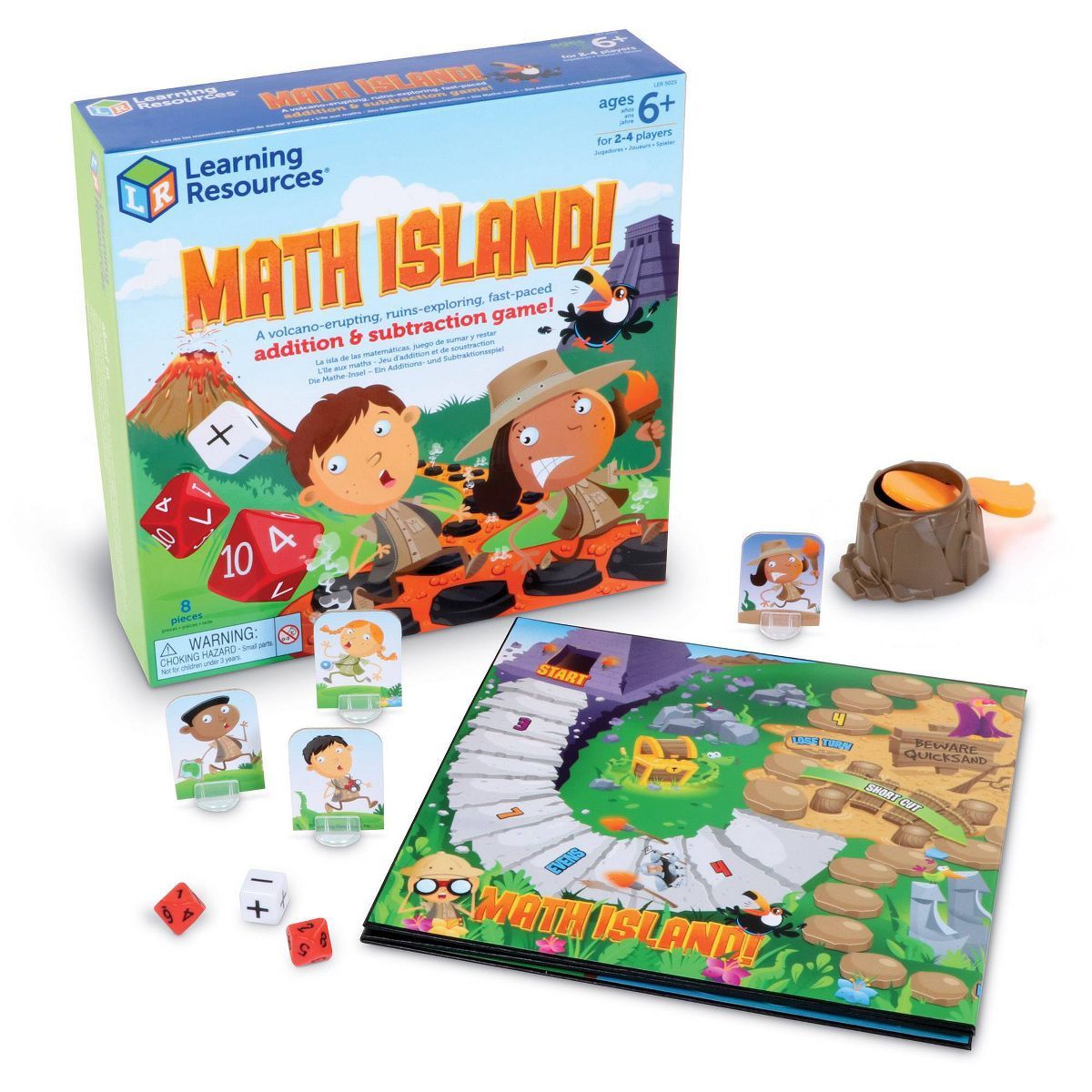 Learning Resources Math Island Addition & Subtraction Game | Target