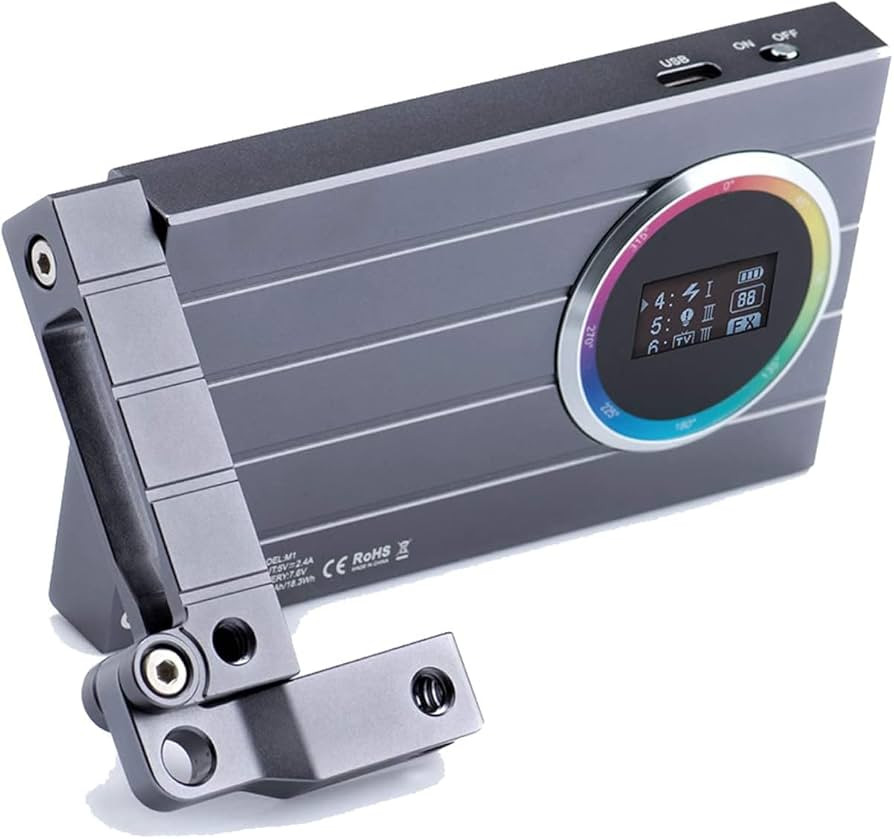 Godox M1 RGB LED Full Color Video Light,Pocket Size RGB Mini Video Light，13W 2500k-8500k Adjust... | Amazon (US)