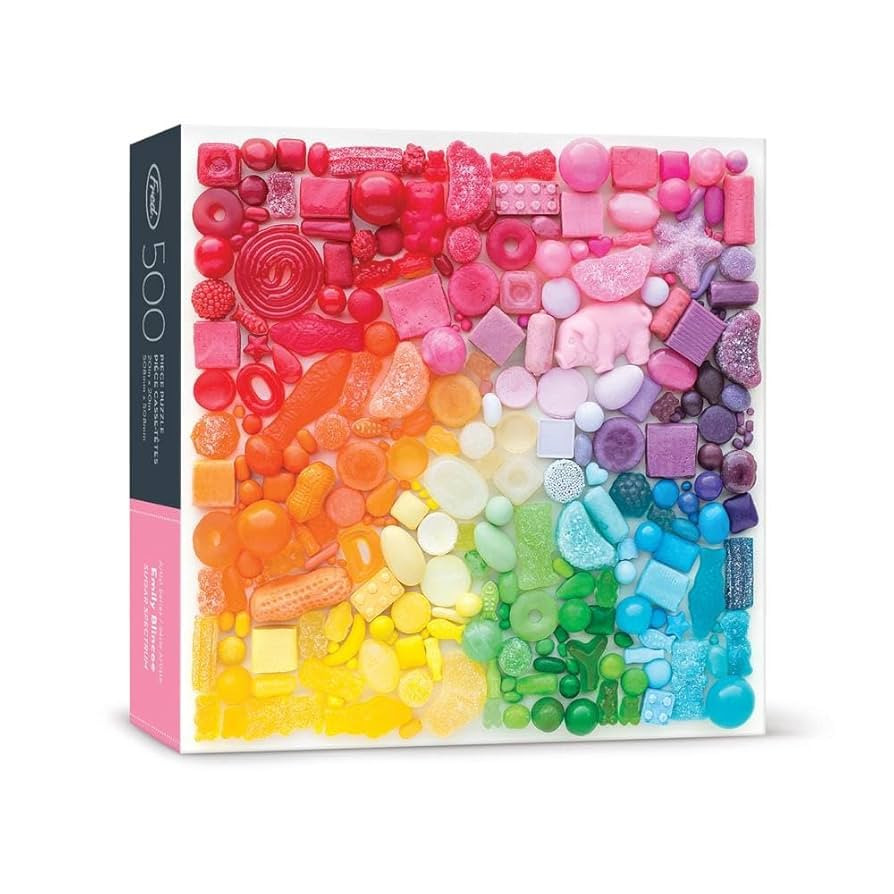 Genuine Fred Sugar Spectrum by Emily Blincoe, 500 Piece Puzzle, Multicolored (5281184) | Amazon (US)