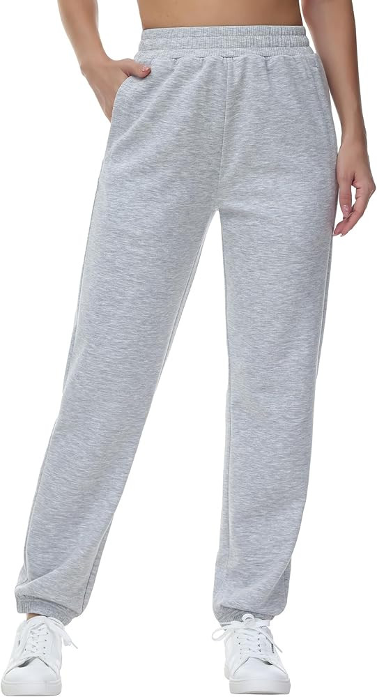 THE GYM PEOPLE Women's Baggy Cinch Bottom Sweatpants Lightweight Workout Joggers Pants with Pocke... | Amazon (US)