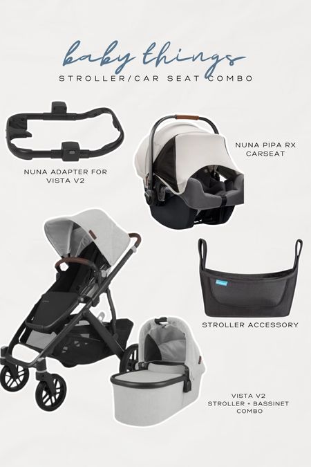 Nuna pipa car seat + UP Vista V2 stroller 🫶🏼 just need the adapter ring 

#LTKbaby #LTKtravel #LTKbump
