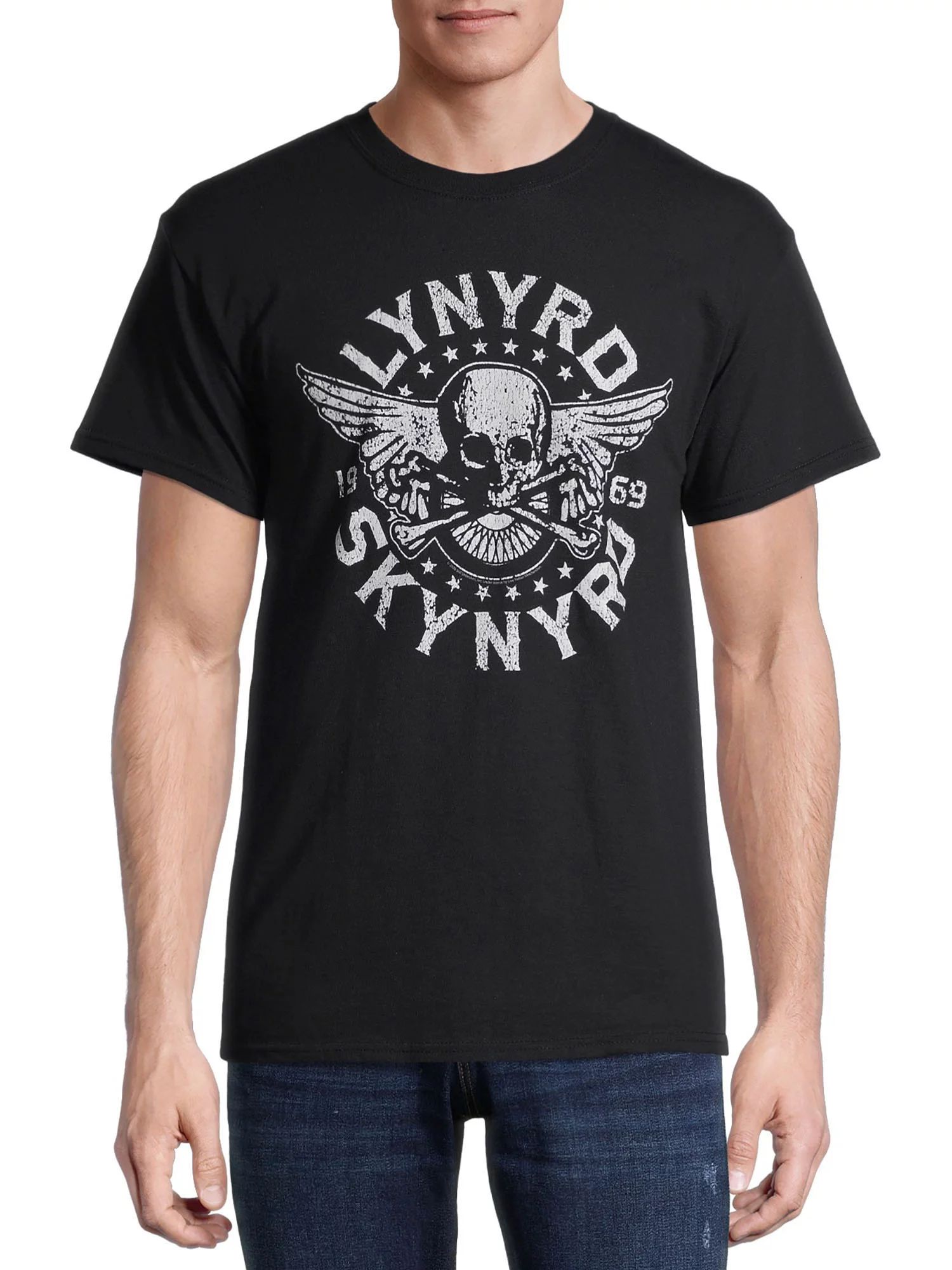 Lynyrd Skynyrd Men's & Big Men's Graphic Tee Shirt, Sizes S-3XL, Mens Band T-Shirts - Walmart.com | Walmart (US)