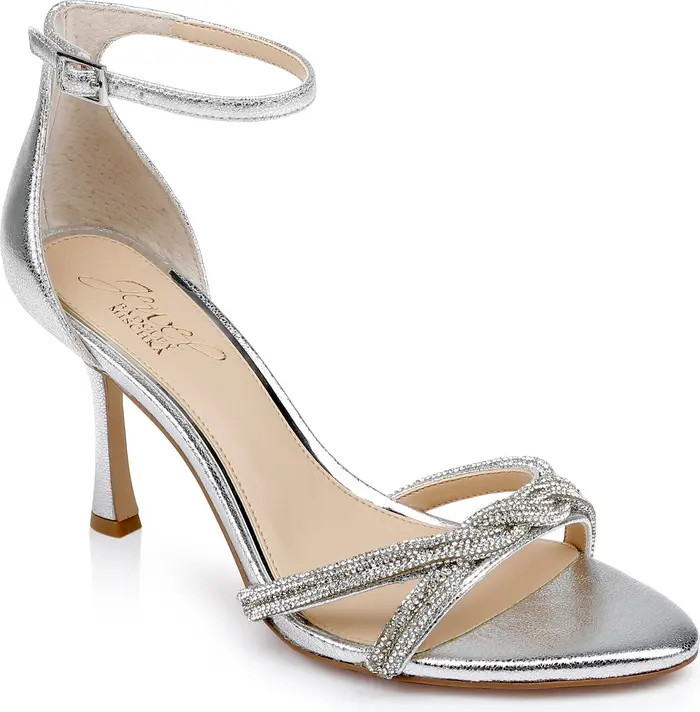 Jewel Badgley Mischka Vani Ankle Strap Sandal (Women) | Nordstrom | Nordstrom