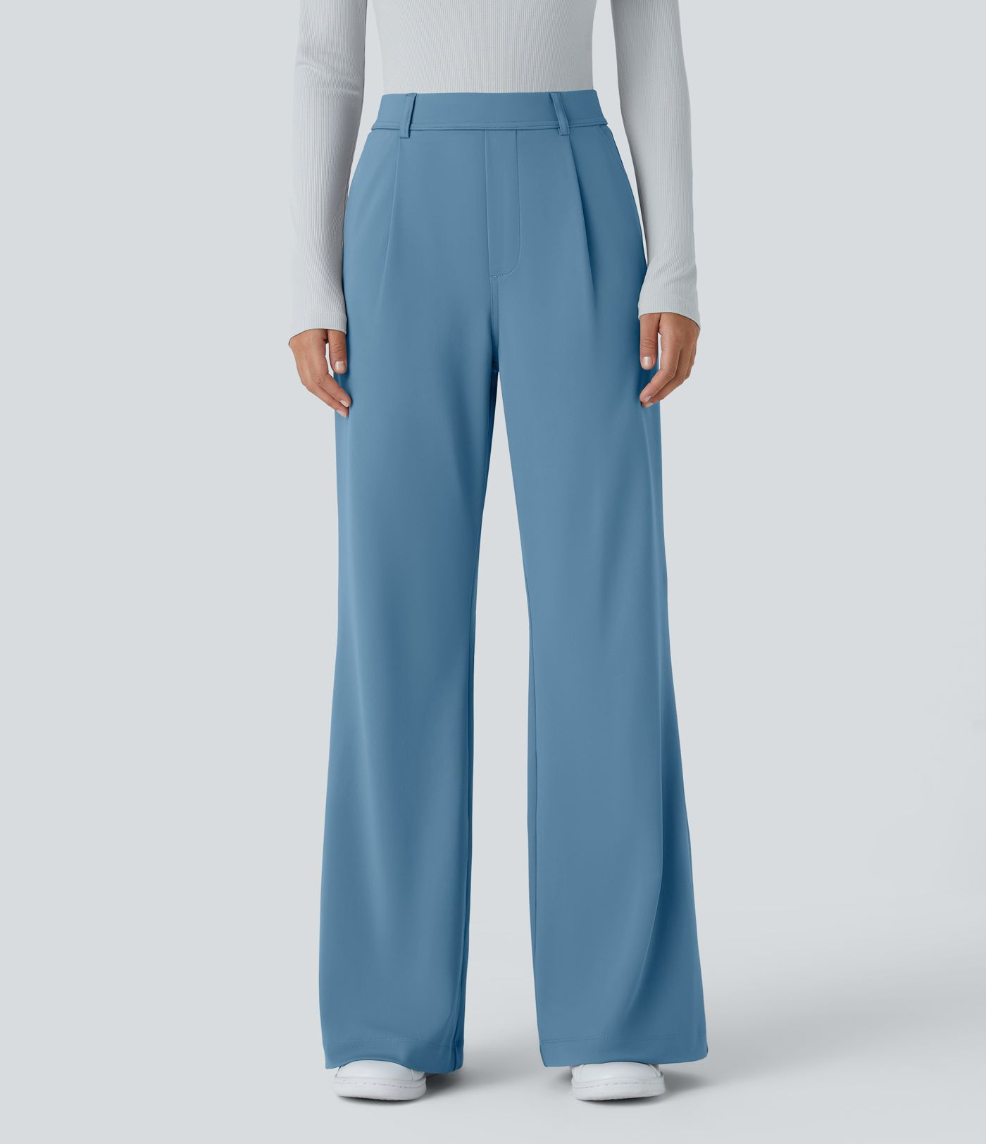 Women\u2019s Halara Flex\u2122 DayStretch High Waisted Pocket Work Flare Pants - Halara | HALARA