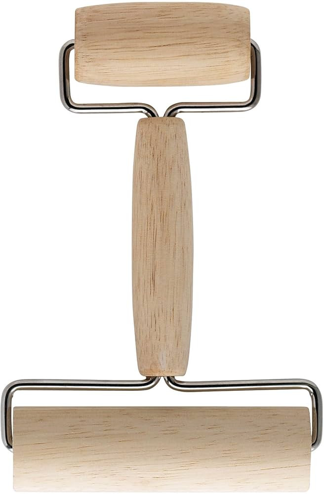 Mrs. Anderson’s Baking Double Dough Roller, Wood, 7-Inches x 4.5-Inches | Amazon (US)