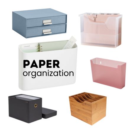 Paper Organization favorites to eliminate piles. Sort in categories for quick and easy paper management.

#LTKhome