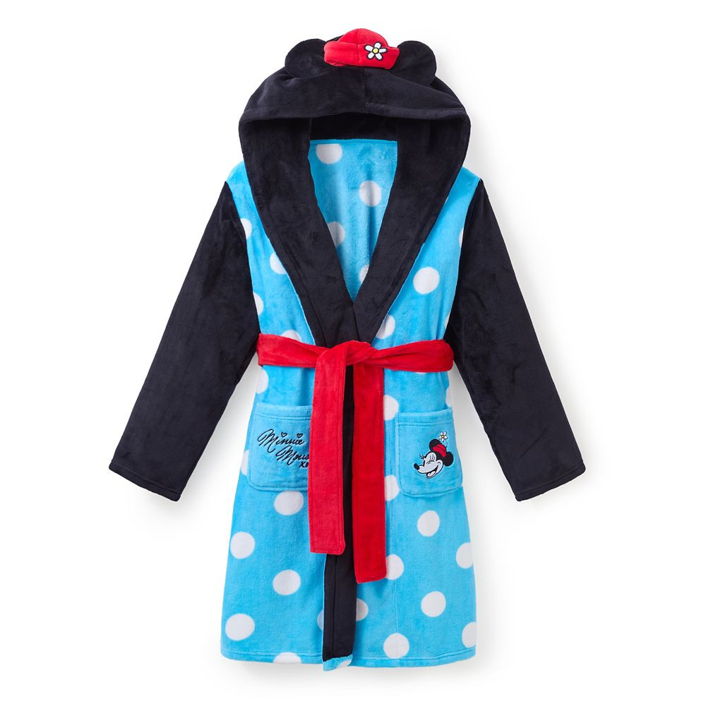 Minnie Mouse Plush Hooded Robe for Women | Disney Store
