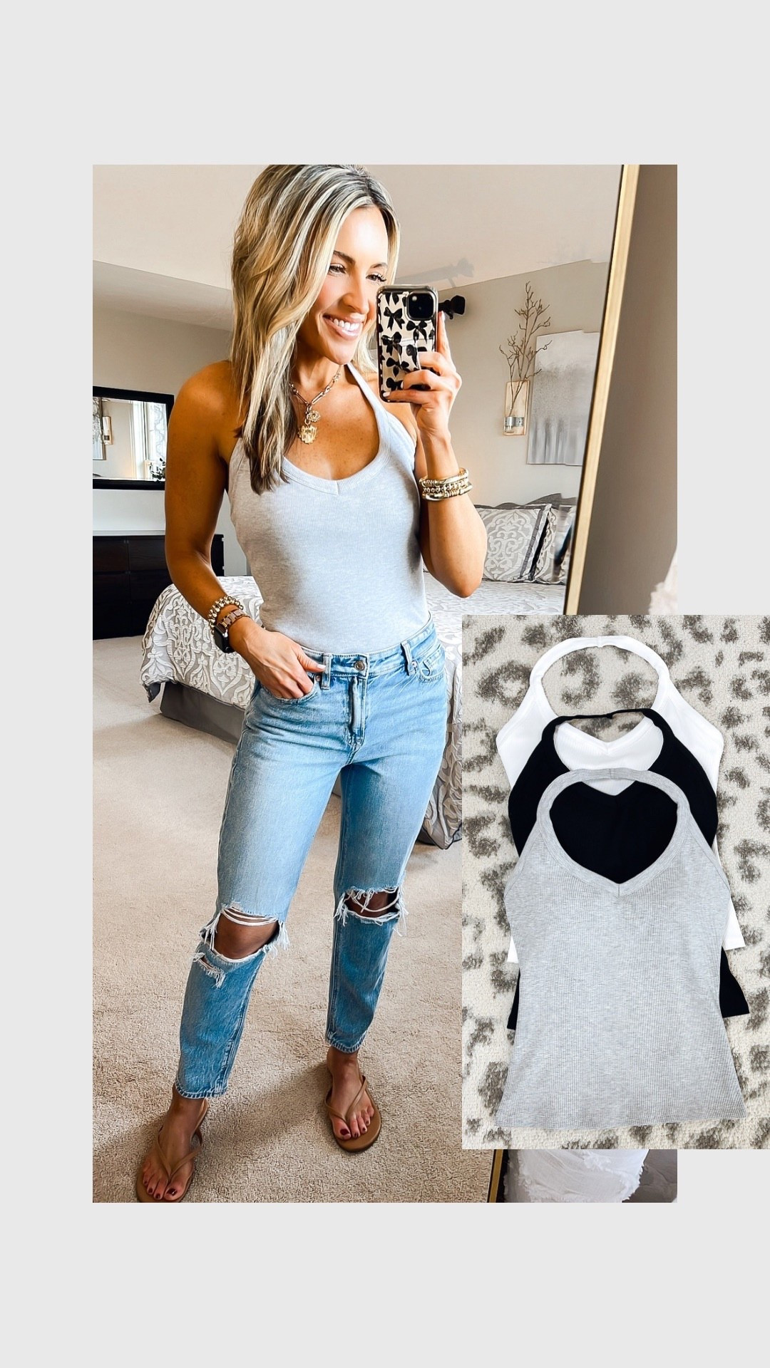 Tank with built in padded bra!! My absolute favorite 🙌 I promise you’ll want at least one color! I’m wearing xs

#LTKSeasonal #LTKSaleAlert #LTKootd