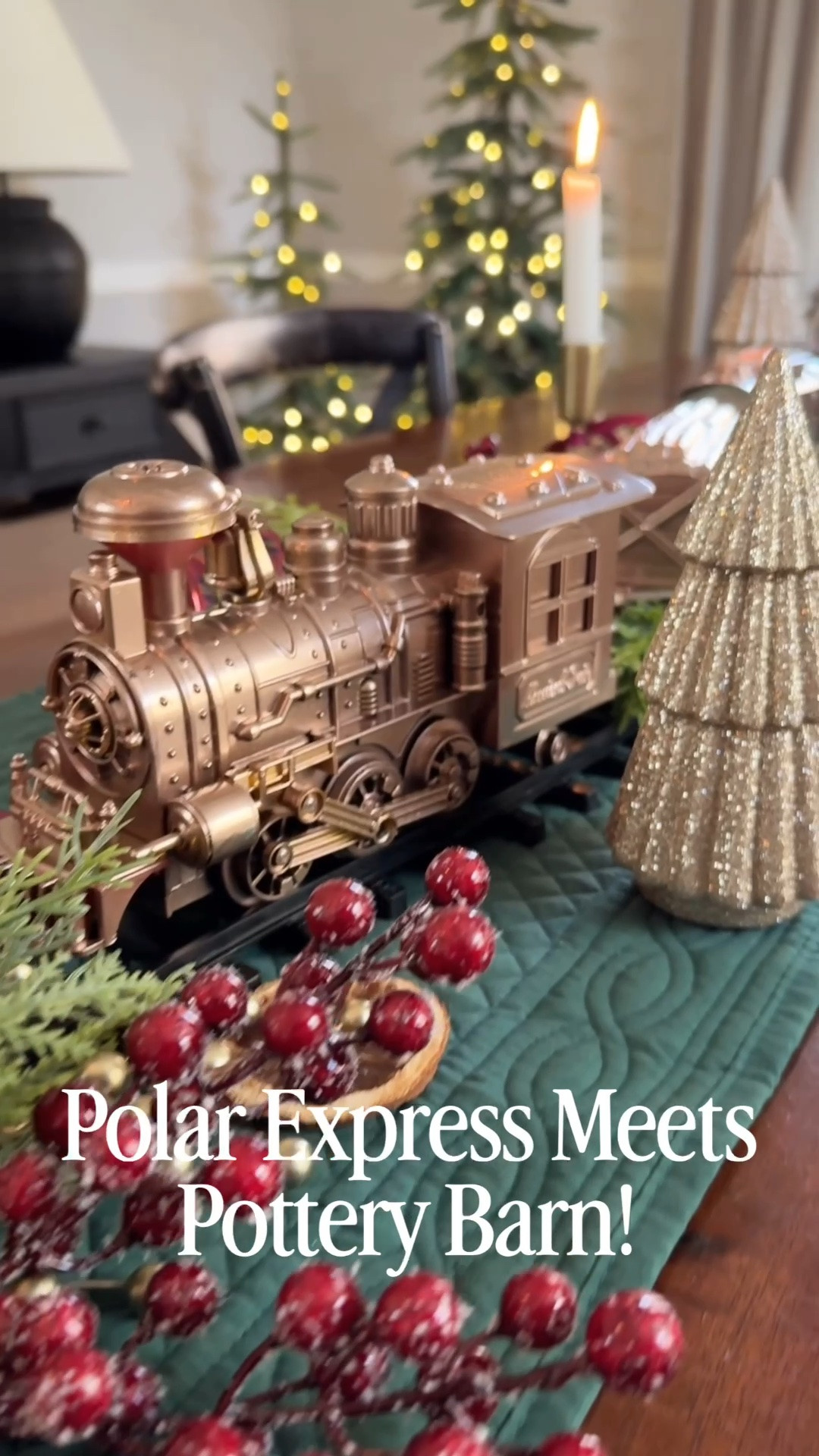 Watch me transform this $20 Train Set!

#LTKHome #LTKSeasonal