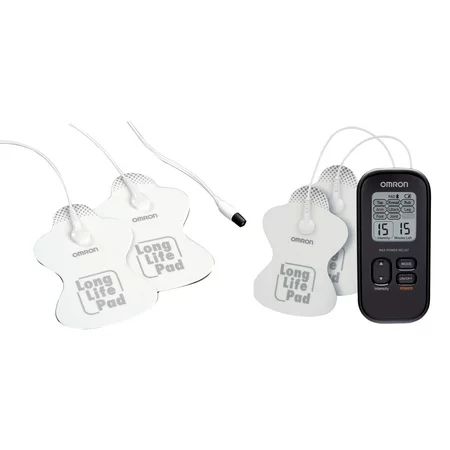Omron PM500 Max Power Relief TENS Device & PMLLPAD-L ElectroTHERAPY TENS Long-Life Pads | Walmart (US)