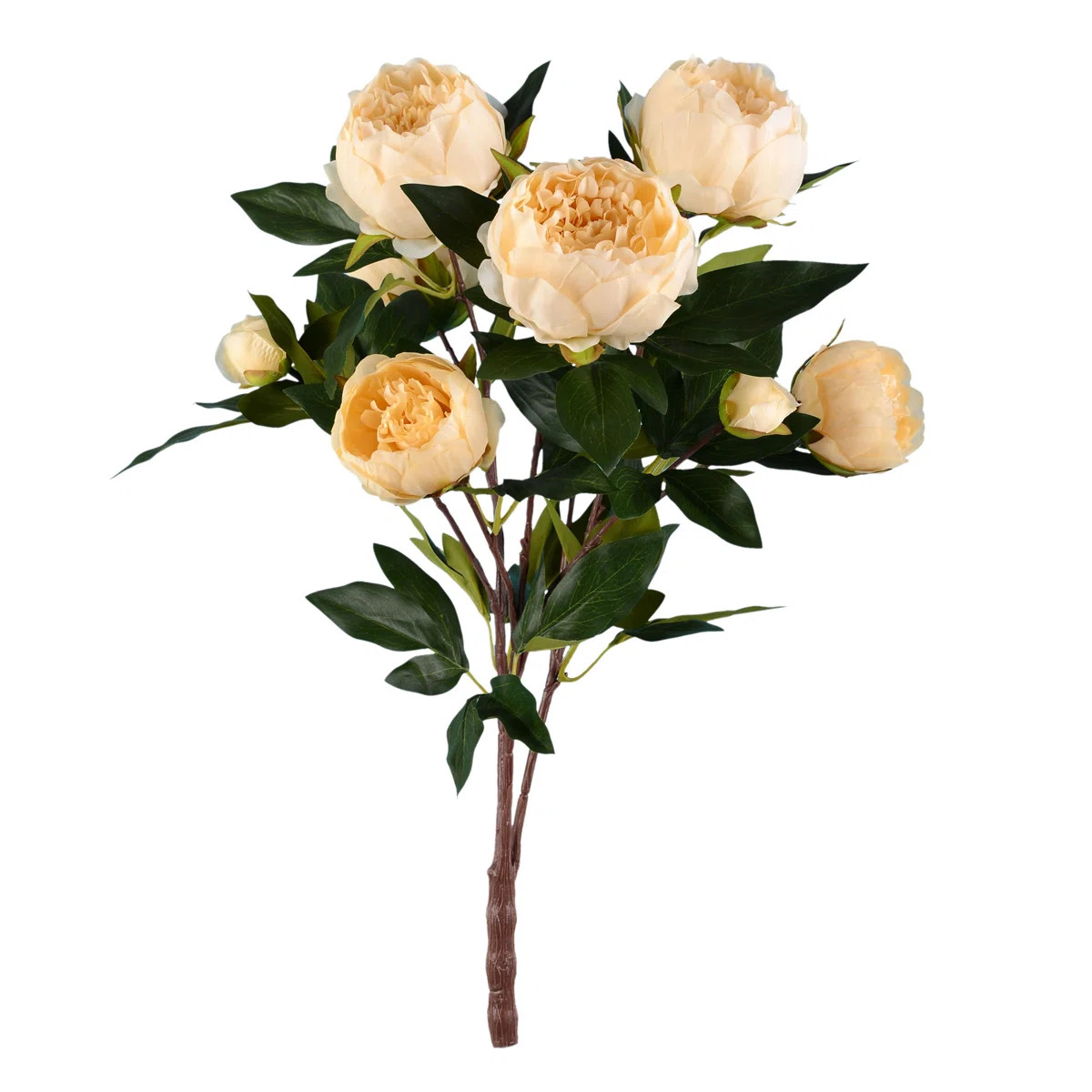 23" Artificial Peony Spray (Set of 2) | Wayfair North America