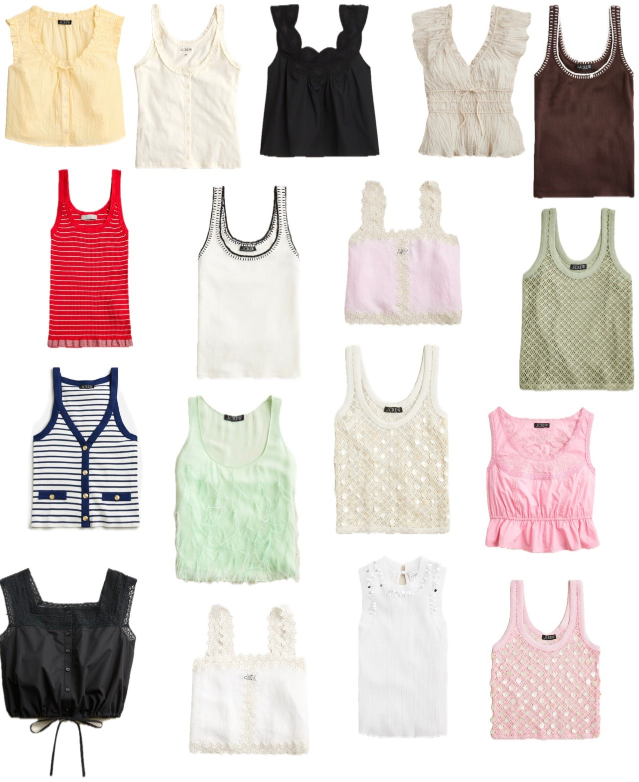 Jcrew tops! 

#LTKSeasonal #LTKFindsUnder100 #LTKSummerEdit