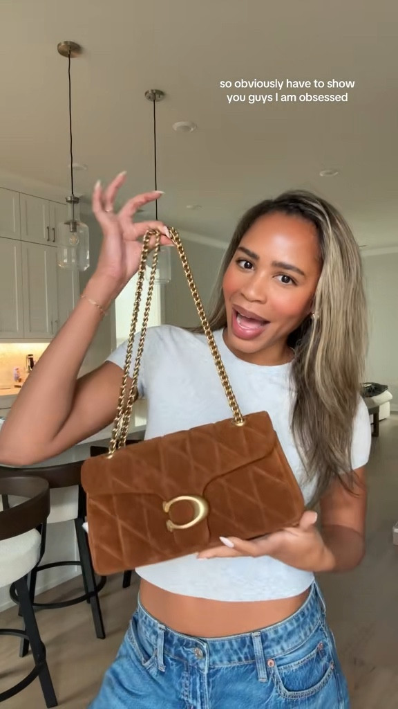 MY DREAM BAG FOR FALL!! The warm, brown suede color for fall to go with every pair of fall boots 🙌🏽 love that she’s timelessly chic and compact, but can hold a ton at the same time as well!! SO WORTH IT snagging and would be a great gift idea for her!

Fall fashion, handbags, elevated fashion, chic bags for fall, fall style, suede, brown bags, timeless handbags, everyday style, gifts for her, gift ideas for mom, gift ideas for sister, gift ideas for wife, gifts ideas for college student

#LTKSeasonal #LTKStyleTip #LTKItBag