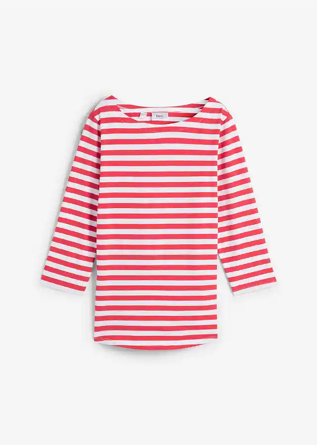 Shirt mit U-Boot-Ausschnitt | Bonprix DE