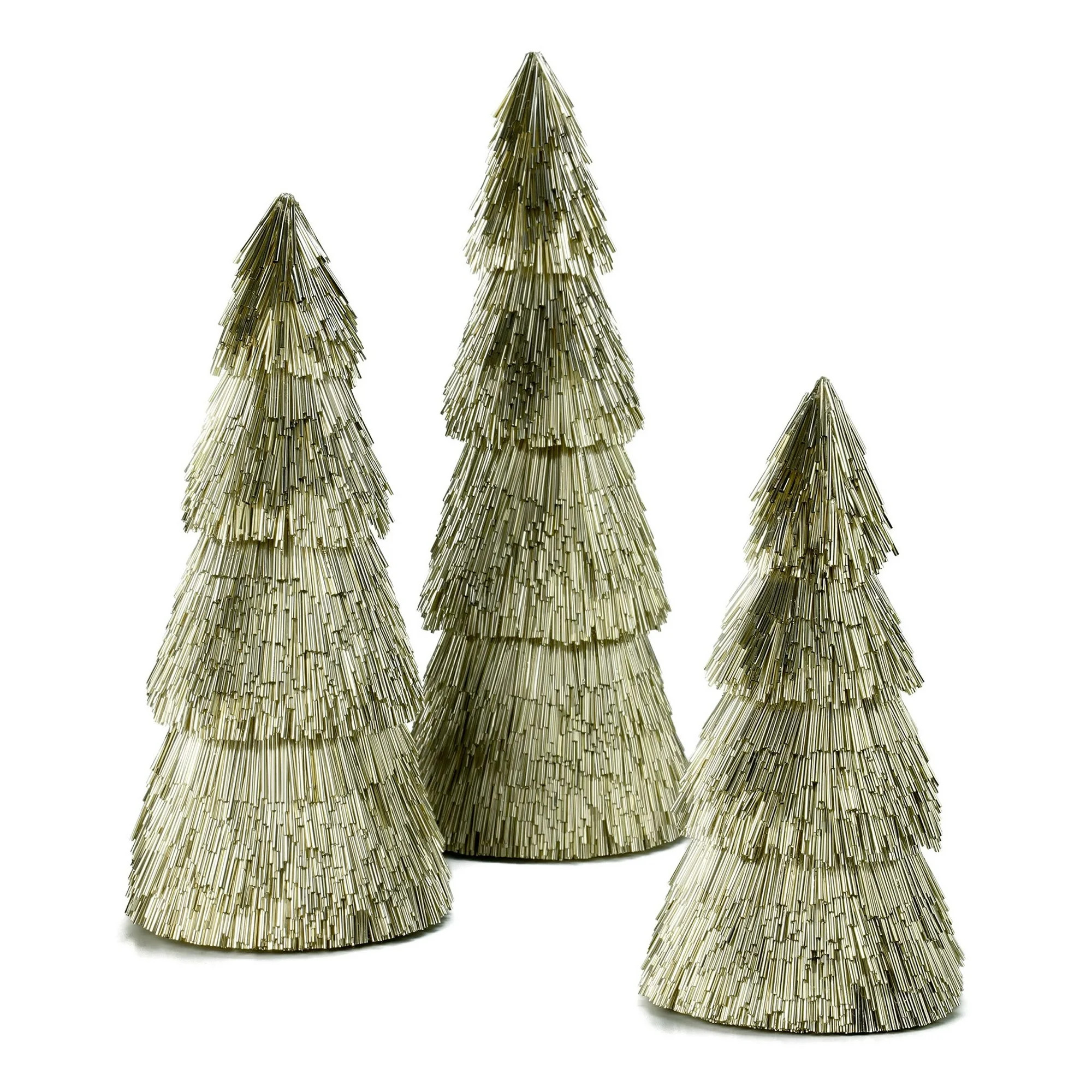 Pipa Decorative 8" Tree | Champagne Color - Walmart.com | Walmart (US)