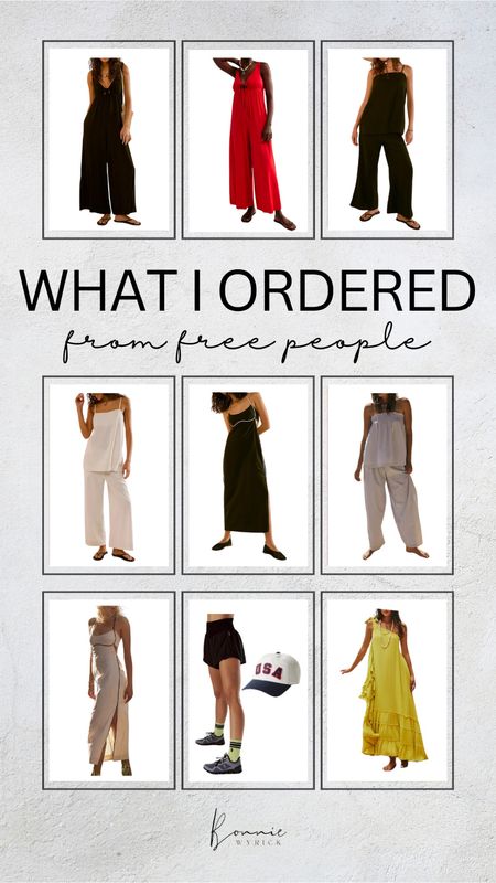 What I ordered from Free People!! 

Free people fashion, free people finds, summer outfit inspo, women’s fashion, summer style, maxi dress, summer fashion finds, style 

#LTKSeasonal #LTKOver40 #LTKStyleTip