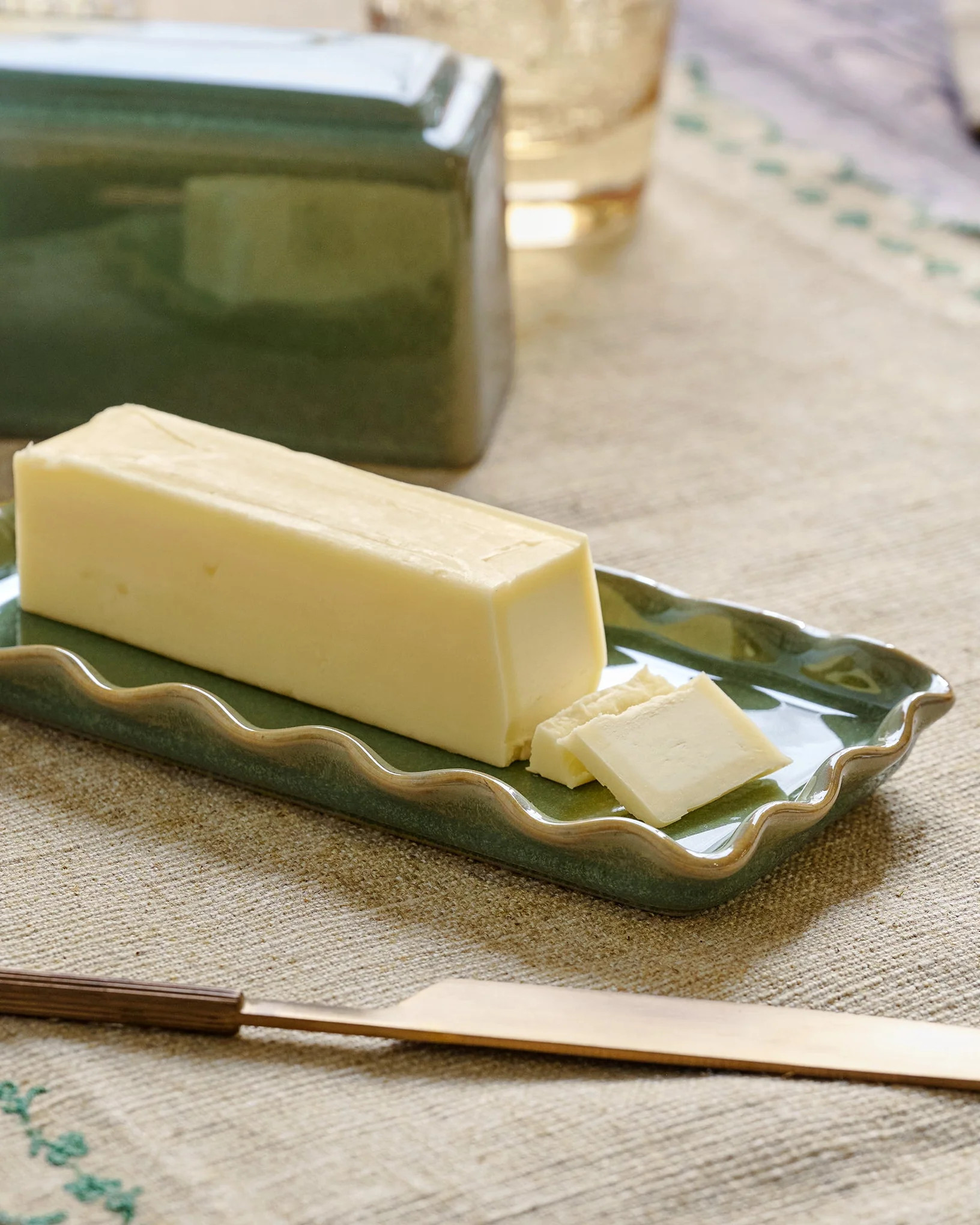 Margaret Vintage-Inspired Butter Dish | Magnolia