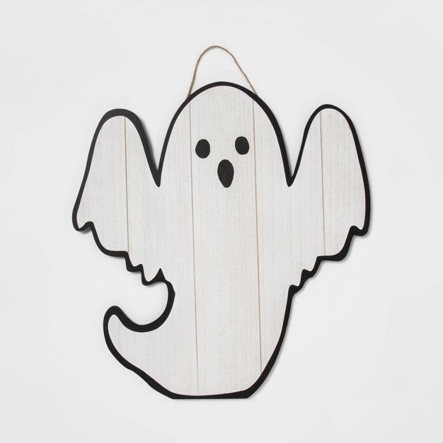 Falloween Ghost Wood Porch Halloween Sign - Hyde & EEK! Boutique™ | Target
