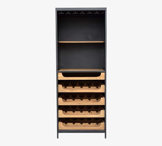 Cavendish 26.5" Teak Bar Cabinet | Pottery Barn (US)