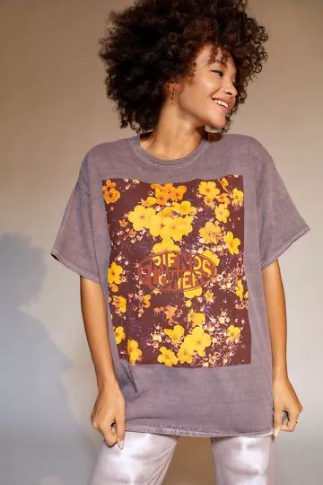 Friends Forever Floral Graphic T-Shirt Dress | Urban Outfitters (US and RoW)