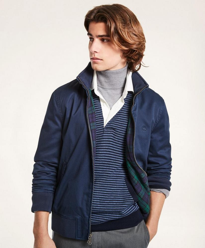 Cotton Bomber Jacket | Brooks Brothers