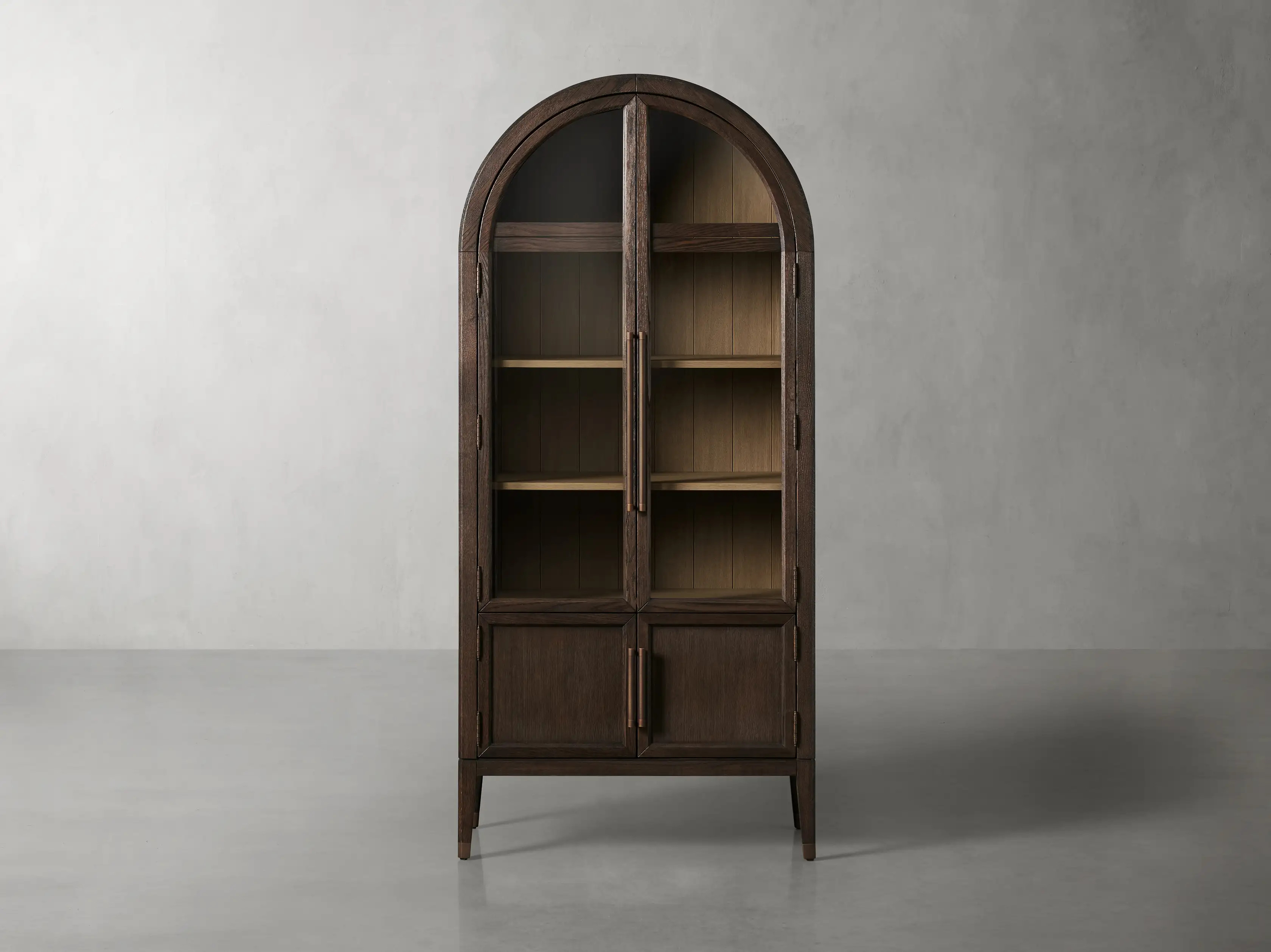 Hattie Glass Cabinet | Arhaus