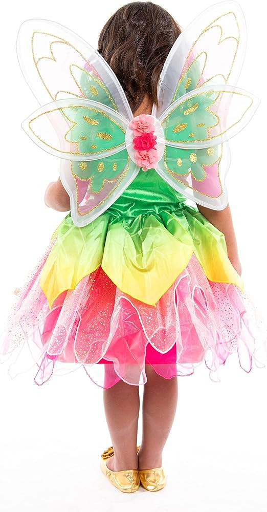 Little Adventures Springtime Fairy Wings - One Size Fits Most - Female Kids Wings - Multicolored ... | Amazon (US)