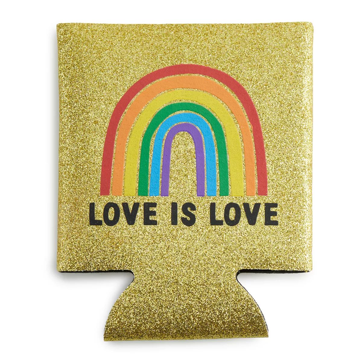 Design Clique Rainbow "Love is Love" Can Cooler | Kohl's