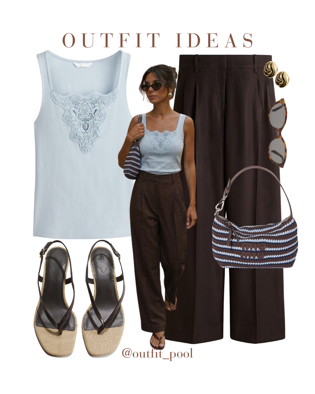 
Brown trousers Outfits 🤎 SHARE your fave🙋🏽‍♀️ #browntrousers #stripedtop (Brown Trousers, Brown Pants Outfit, Wide Leg Brown Trousers, Tailored Brown Trousers, Brown Trousers Outfit, Brown Trousers for Work, Office Outfit Inspiration, Chic Everyday Style, Street Style Fashion, Timeless Wardrobe Pieces, Classic Tailored Pants) 

 #LTKgrwm #LTKootd #LTKTravel